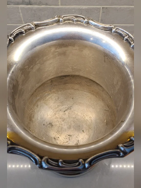 Vintage Silver Plate Trophy Champagne Bucket - Picture 7 of 8